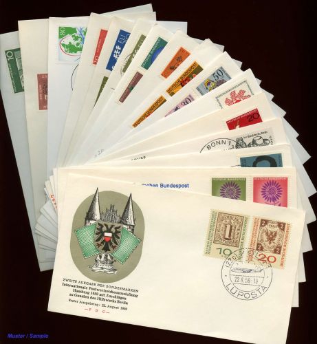 Bundesrepublik Deutschland, FDC