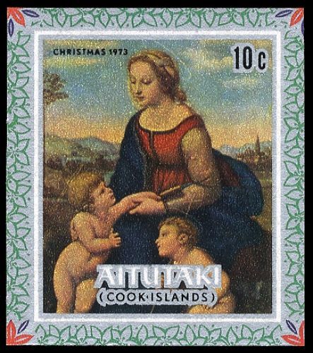 1973, Aitutaki, 92 U, **