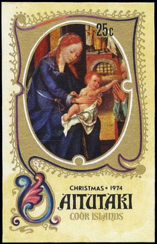 1974, Aitutaki, 124 U, **