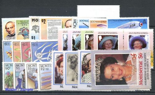 1985, Montserrat, 568-79 u.a., **