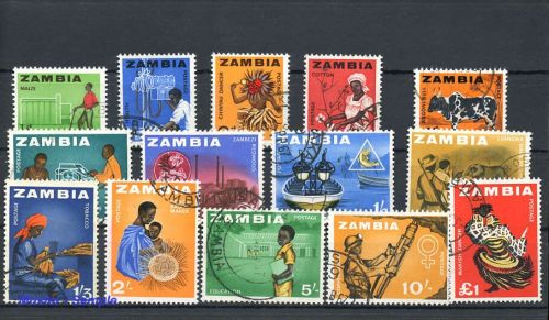 1964, Sambia, 1-141, gest.
