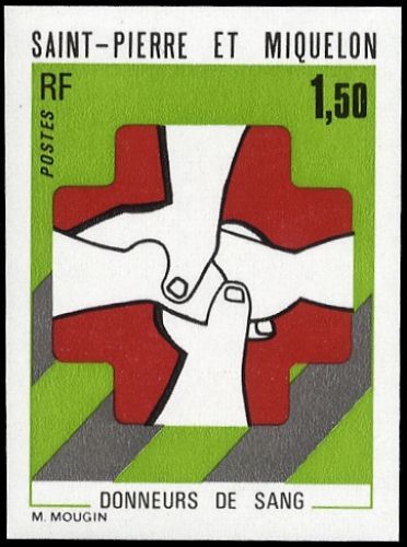 1974, St. Pierre et Miquelon, 498 U, **