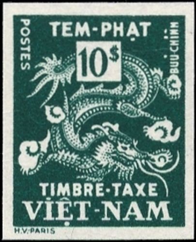 1955, Vietnam Süd, P 10 PU, **