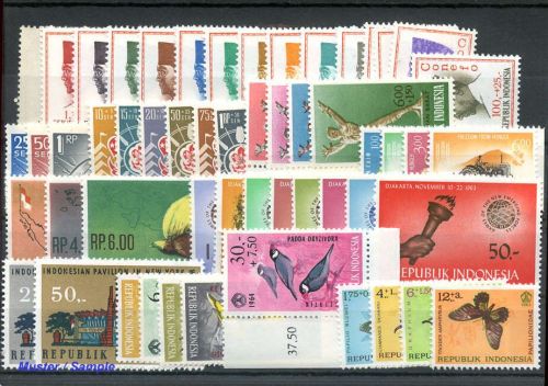 1958, Indonesien, 229-31 u.a., **