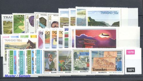 1987, Transkei, 193-01 u.a., **