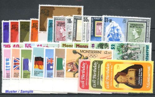 1976, Montserrat, 327-32 u.a., **