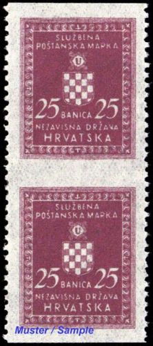 1942, Kroatien, D 1 Uw (2), **