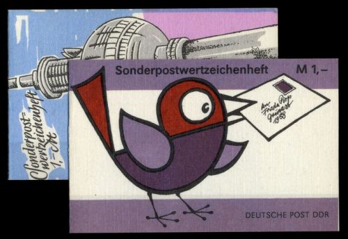 1987, DDR, 36 b u.a., **