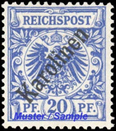 1899, Deutsche Kolonien Karolinen, 4 I, *