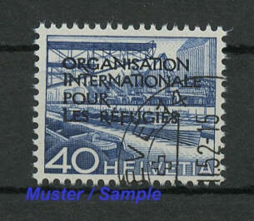 1950, Schweiz Internationale Flüchtlingsorganisation OIR, 5, cto