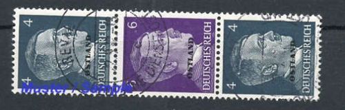 1941, Deutsche Besetzung II. WK Ostland, S 2, gest.