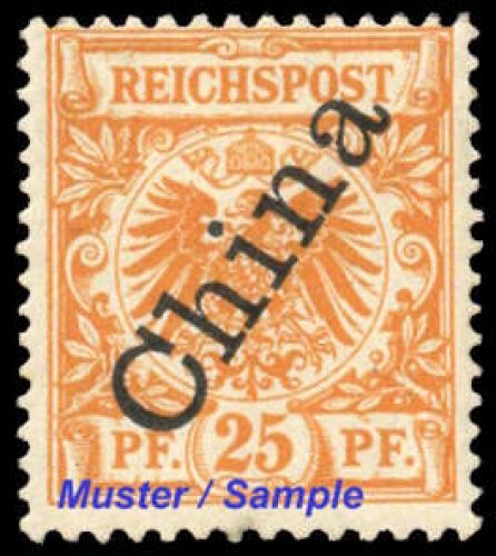 1898, Deutsche Auslandspost China, 5 II, *
