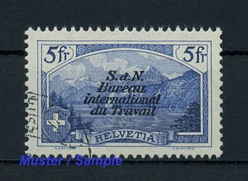 1923, Schweiz Internationale Arbeitsamt BIT, 13, cto