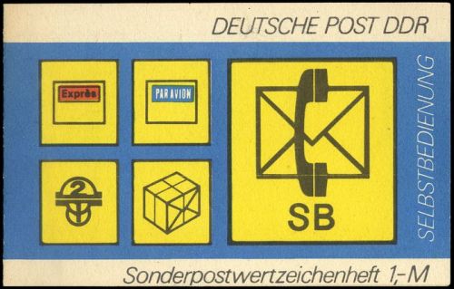 1982, DDR, SM 11 cd, **