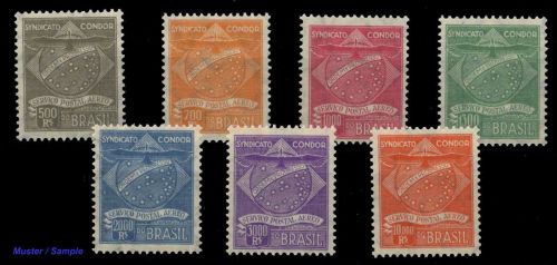 1930, Brasilien Ausgaben der Privatfluggesellschaft, C I-VII, **