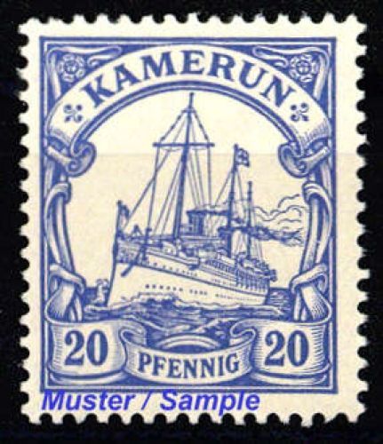 1900, Deutsche Kolonien Kamerun, 10, *