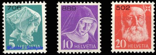 1926, Schweiz, PF 14-16 I z, **