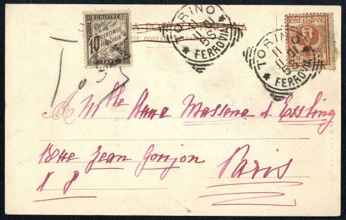 1901, Frankreich, P 29, Brief