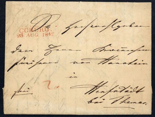 Altdeutschland Thurn und Taxis, Brief