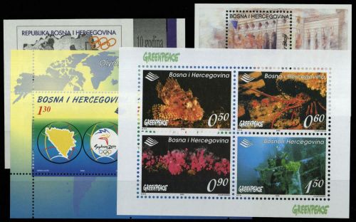 1994, Bosnien-Herzegowina (Republik), Bl. 1 u.a., **