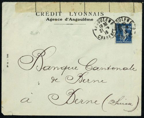 1915, Frankreich, 119, Brief