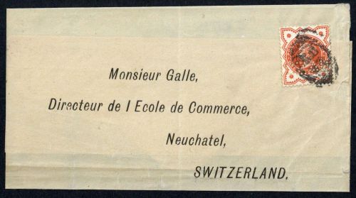 1896, Grossbritannien, 86, Brief