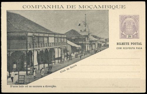 1904, Mocambique Gesellschaft, P 12 I/01, Brief