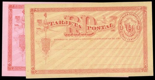 1881, Dominikanische Republik, P 2 a, 2 c, Brief