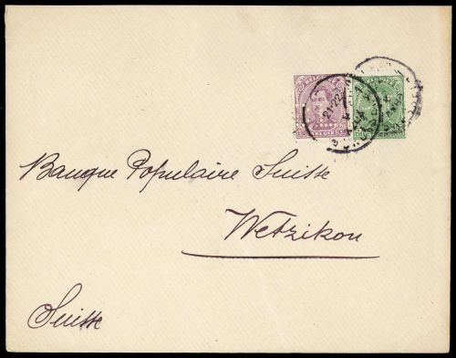 1922, Belgien, 116, 119, Brief