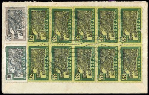 1928, Togo, 71 - 73, Brief