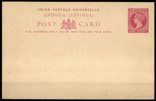 1886, Antigua und Antigua Barbuda, P 2, Brief