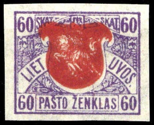 1919, Litauen, 56 U DD, **