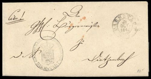 Altdeutschland Thurn und Taxis, Brief