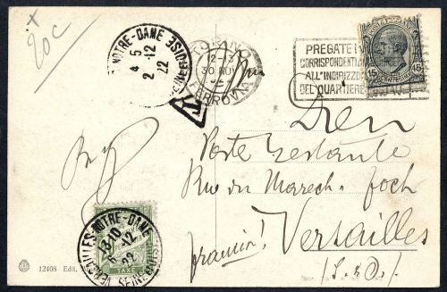1922, Frankreich, P 35, Brief