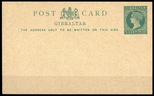 1889, Gibraltar, P 15, Brief