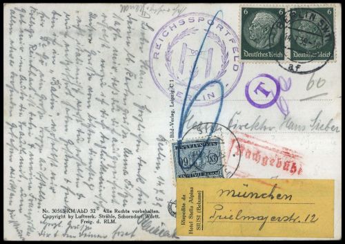 1936, Sport u. Spiel,Olympia Berlin 1936,Sportstätten, 516 u.a, ...