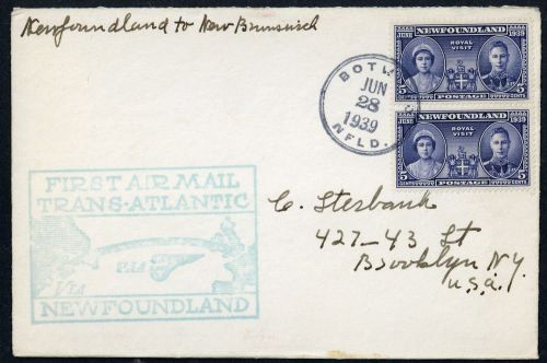 1939, Neufundland, Brief