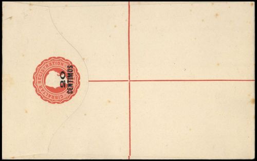 1889, Gibraltar, EU 6 B, Brief