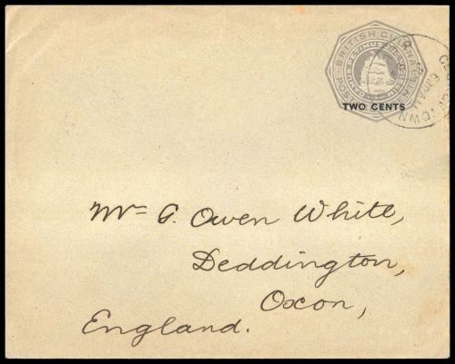 1899, Guyana, U 4, Brief