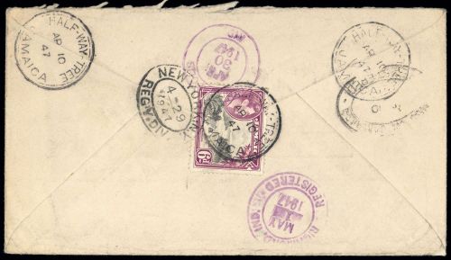 1938, Jamaica, 129 A u.a., Brief