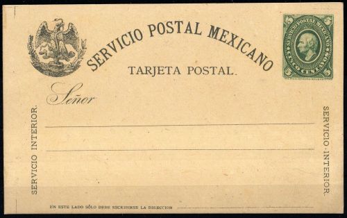 1884, Mexiko, P 7, Brief