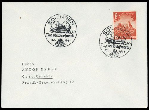Postgeschichte,Tag der Briefmarke,Deutschland bis 1945, Brief