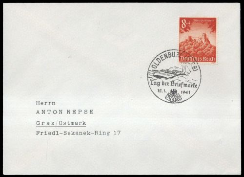 Postgeschichte,Tag der Briefmarke,Deutschland bis 1945, Brief