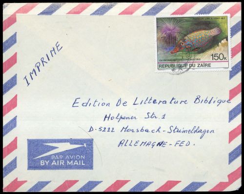 1980, Zaire, 669, Brief
