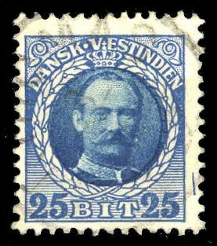 1907, Dänisch Westindien, 45 Var, gest.