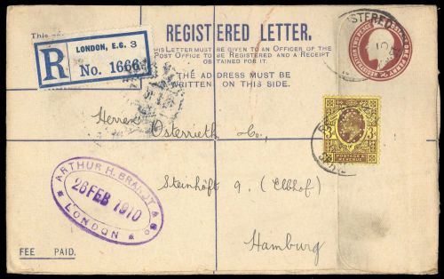 Grossbritannien, 108 A FL, EU 24 B, Brief