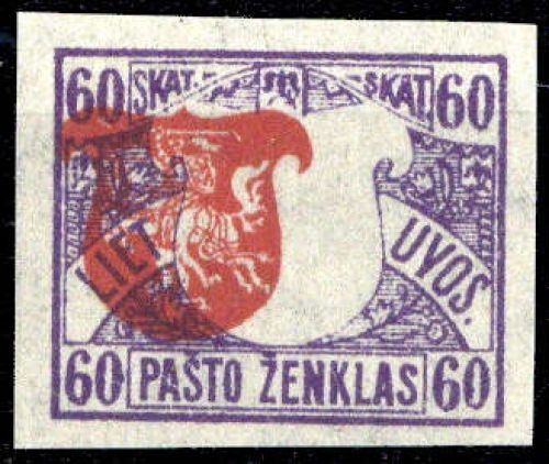1919, Litauen, 56 U Var., **