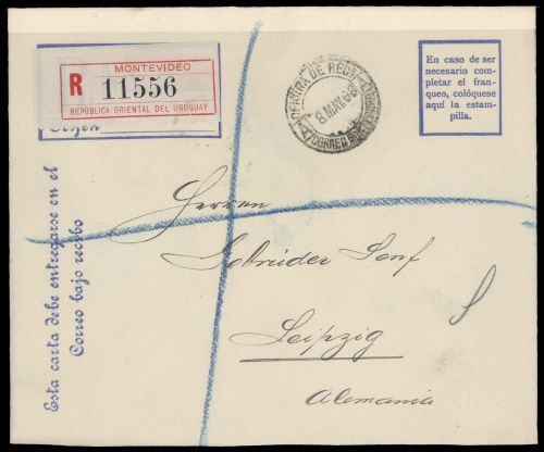 1902, Uruguay, EU 1, Brief
