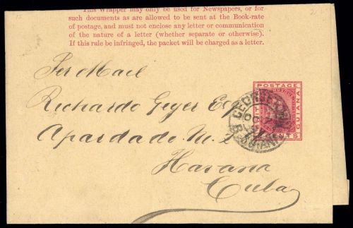 1884, Guyana, S 2, Brief