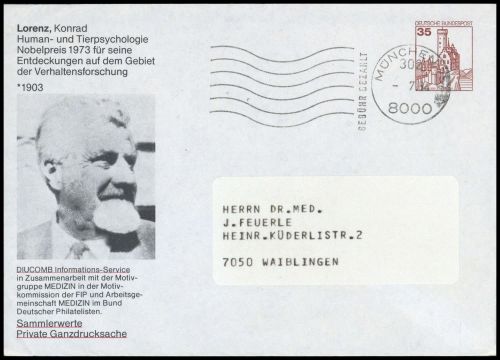 Menschen & Gesellschaft, Persönlichkeiten, Bu PU 109, Brief